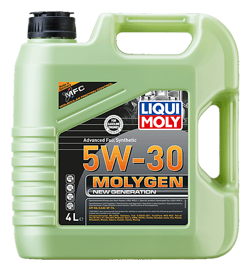 Liqui Moly 5W-30 Motor Yağı Molygen New Generation 4 Litre 9089 Asya ve Amerikan