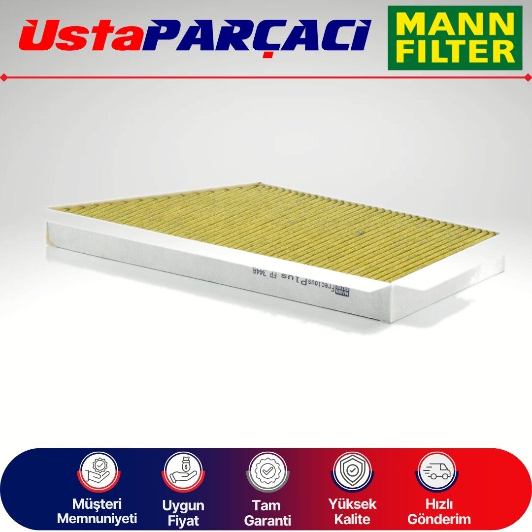 Mann-Filter Anti-Alerjen Karbonlu Polen Filtresi FP3448 6447PE