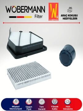 Wöbermann Honda CR-V 1.6 i-DTEC Filtre Bakım Seti 2015-2020 3KP