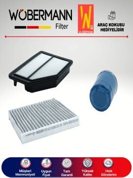 Wöbermann Honda CR-V 2.0 R20 Filtre Bakım Seti 2007-2013 3KP