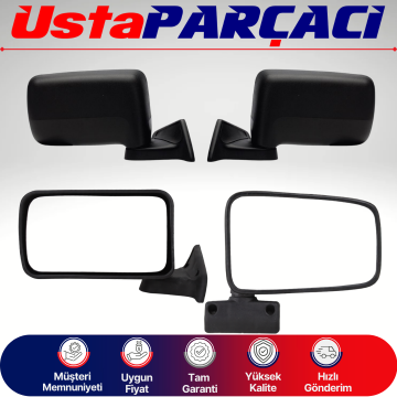 Renault 12 Toros Dış Dikiz Aynası Sağ Sol Takım Dokunmatik