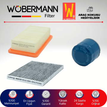 Wöbermann Hyundai Accent Era 1.4 Benzin Filtre Bakım Seti 2006-2012 3KP