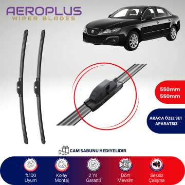 Aeroplus Seat Exeo 2008-2013 Muz Silecek Takımı