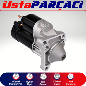 Renault 9 R19 R11 R21 Marş Motoru Dinamosu 12 V 10 Diş Valeo Tip