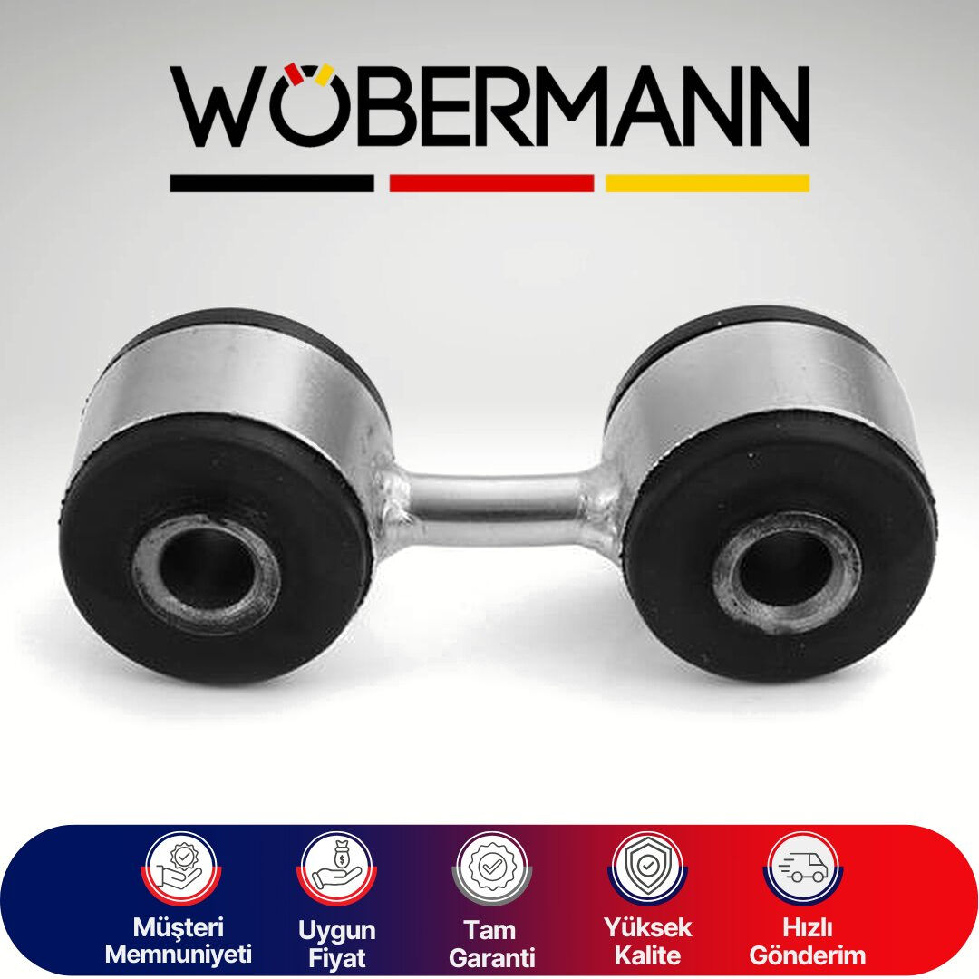Wöbermann Audi A6 4B.C5 1997-2005 Z Rot 2 Adet 8E0505465C