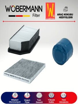 Wöbermann Hyundai i20 1.4 Benzin Filtre Bakım Seti 2009-2013 3KP