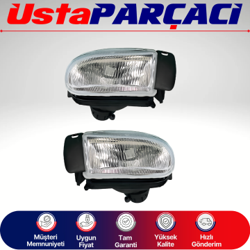 Renault R19 Clio 1 Megane 1 Scenıc 1 Sis Farı Takım Sağ ve Sol 2 Adet