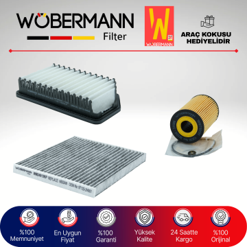 Wöbermann Hyundai i30 1.6 Crdi Filtre Bakım Seti 2012-2016 3KP