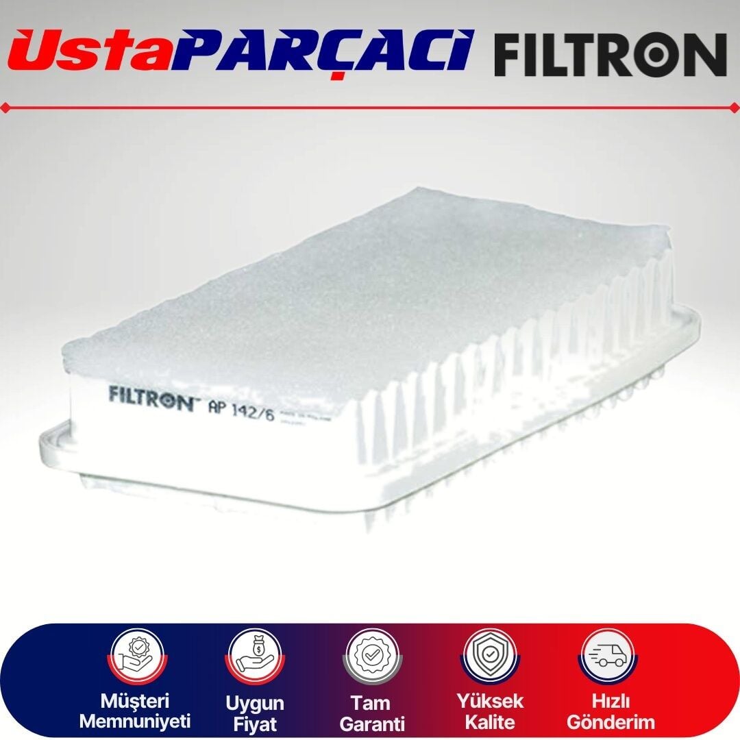 Filtron Toyota Corolla E12 1.4 D-4D Dizel Hava Filtresi 2006-2007 AP142/6 17801-0G010