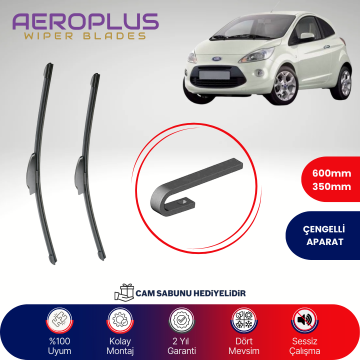 Aeroplus Ford KA 2008-2010 Muz Silecek Takımı