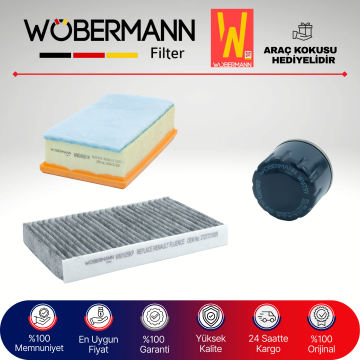 Wöbermann Nissan Juke 1.5 Dci Filtre Bakım Seti 2011-2013 3KP