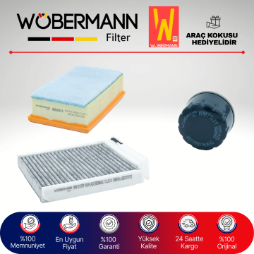 Wöbermann Nissan Micra 1.5 Dci K12 Filtre Bakım Seti 2004-2010 3KP