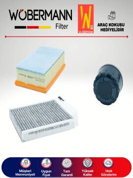 Wöbermann Nissan Micra 1.5 Dci K12 Filtre Bakım Seti 2004-2010 3KP