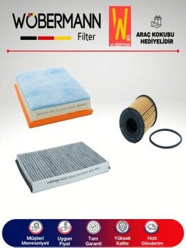 Wöbermann Opel Astra H 1.3 Cdti Filtre Bakım Seti 2005-2013 3KP