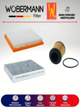 Wöbermann Opel Astra J 1.3 Cdti Filtre Bakım Seti 2009-2015 3KP