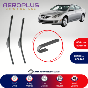Aeroplus Mazda 6 2007-2012 Muz Silecek Takımı
