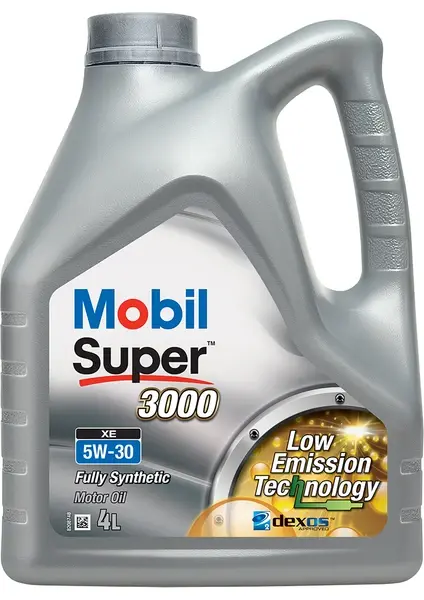 Mobil Super 3000 XE 5W30 Dexos2 Motor Yağı 4 Litre GM MB VW Ford