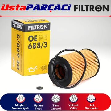 Filtron Skoda Karoq 1.6 Tdi Yağ Filtresi 2018-2021 OE688/3 03N115562