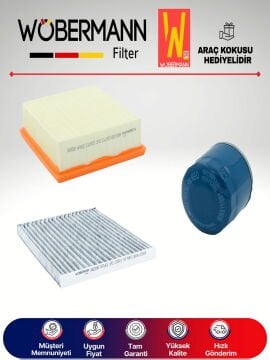 Wöbermann Opel Corsa D 1.3 Cdti Filtre Bakım Seti 2011-2015 3KP