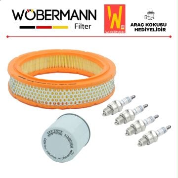 Wöbermann Murat 131 Doğan Şahin Kartal Periyodik Filtre Bakım Seti Hava-Yağ-Bosch Buji