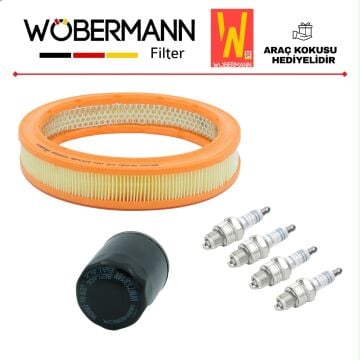 Wöbermann Doğan SLX Şahin S Kartal SLX Periyodik Filtre Bakım Seti Hava-Yağ-Bosch Buji