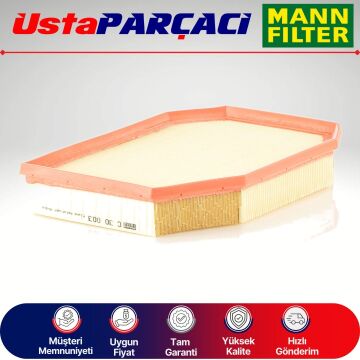 Mann-Filter BMW 5 Serisi F10 5.28İ 3.0 Benzinli Hava Filtresi 2011-2012 C30003 13717590597