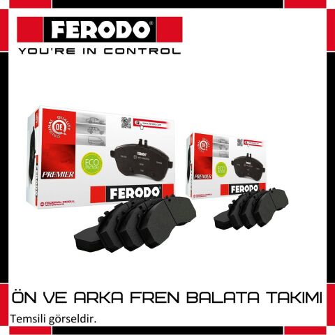 Ferodo Hyundai i20 2014-2020 Ön ve Arka Fren Balata Takımı