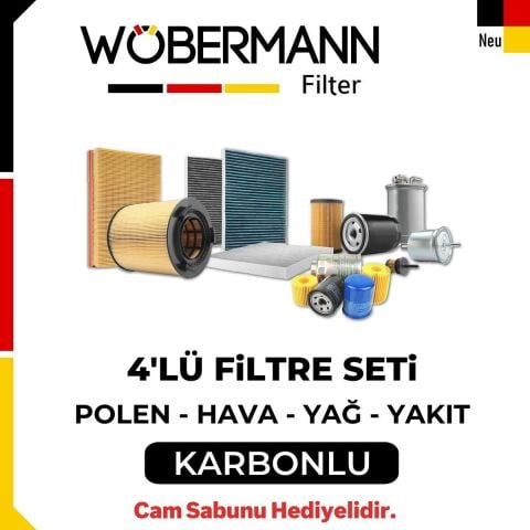 Wöbermann Opel Corsa E 1.3 Cdti Filtre Bakım Seti 2015-2018 4KP