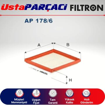 Filtron Toyota Yaris 1.5 Hybrid Hava Filtresi 2020-2025 AP178/6 17801-24040