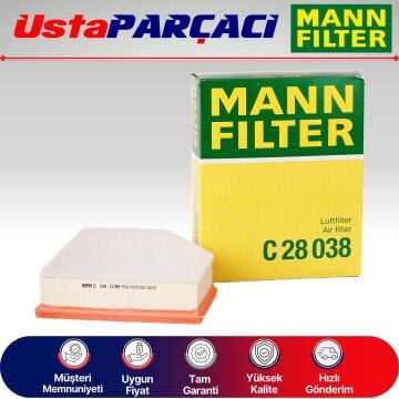 Mann-Filter BMW 5 Serisi G30 5.40İ Benzinli Hava Filtresi 2017-2023 C28038 13718577171