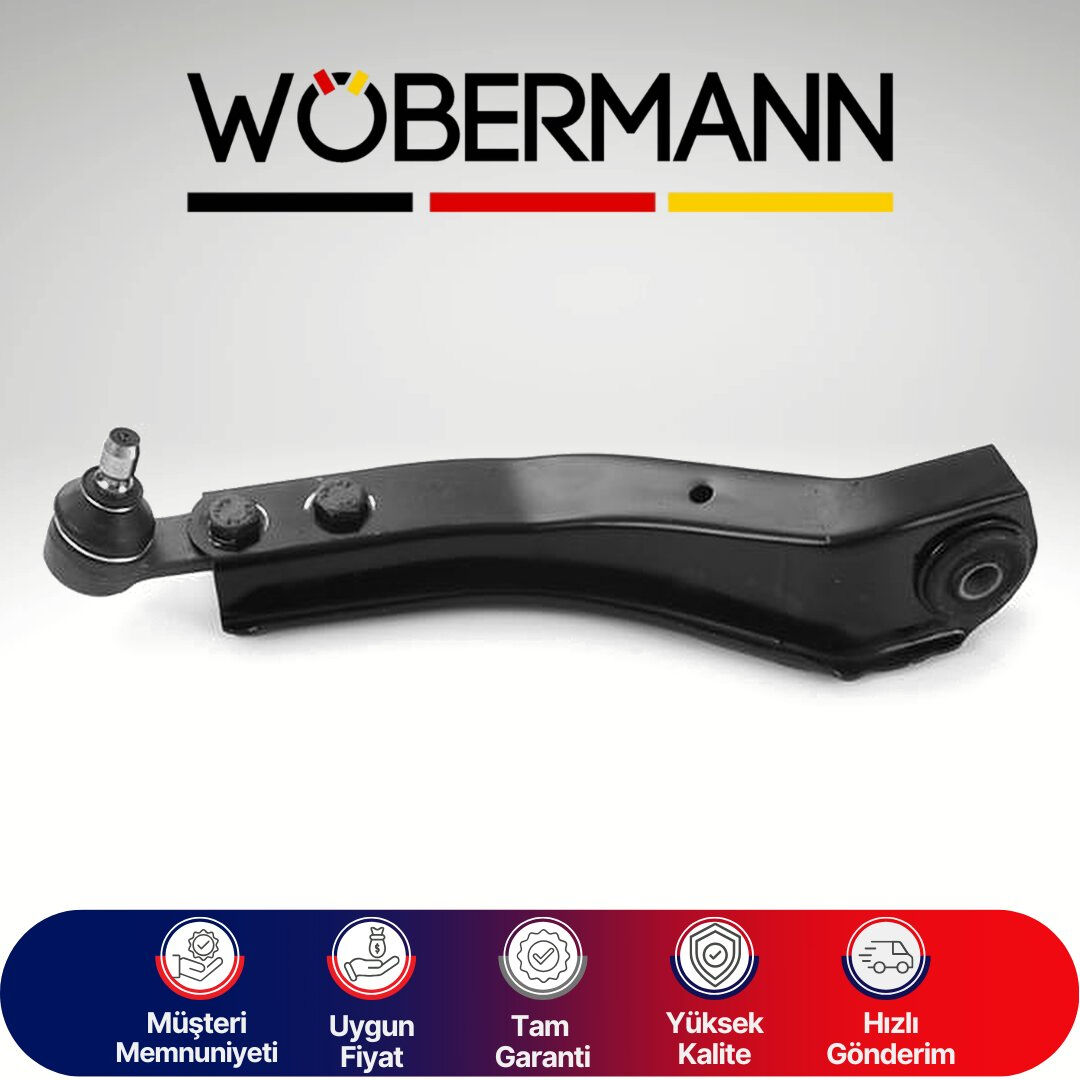 Wöbermann Opel Combo B 1994-2001 Corsa B 1993-2000 Tigra 1994-2000 Salıncak Alt Sol Komple 90511260