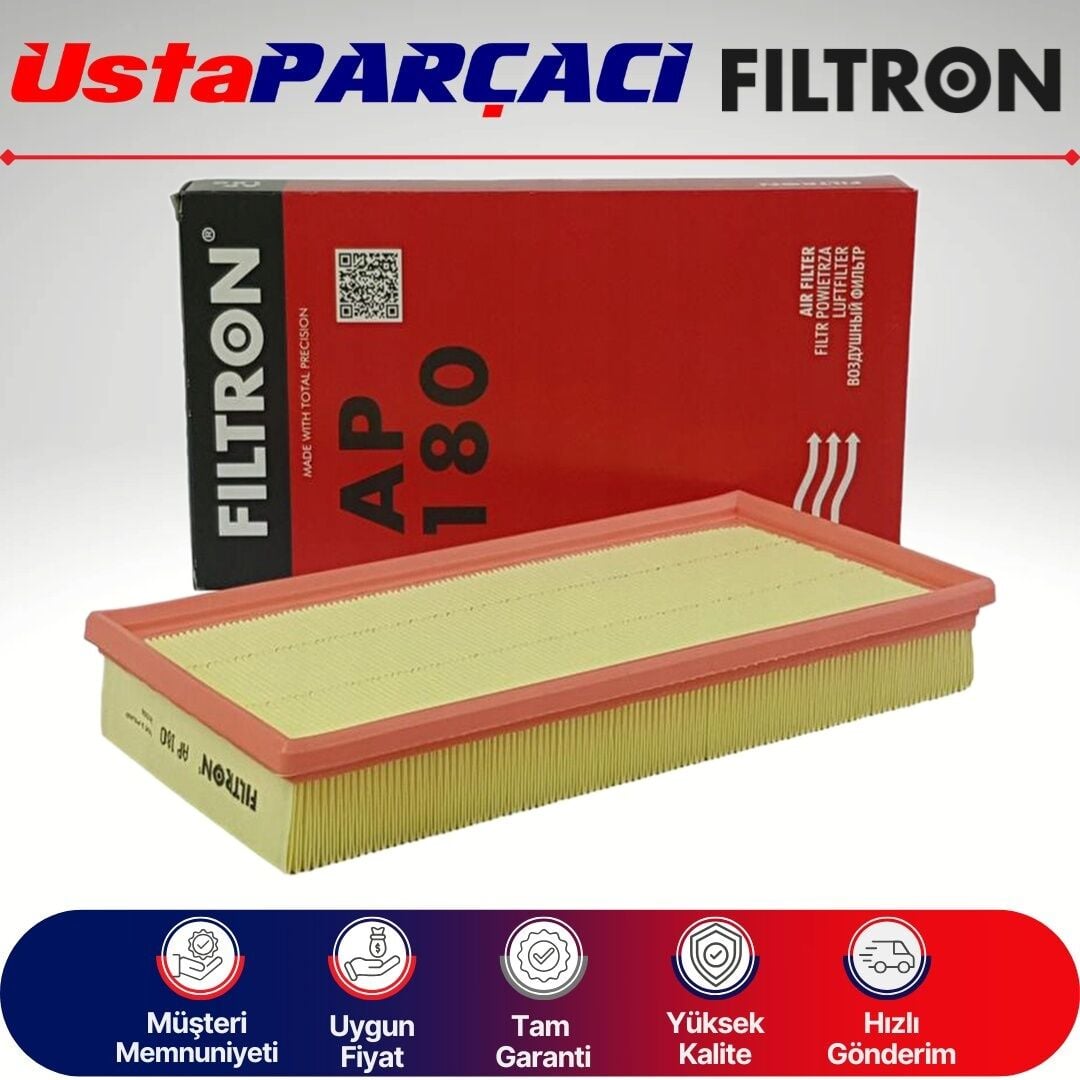 Filtron Volvo S40 1.6 Benzinli Hava Filtresi 2000-2004 AP180 MR127077