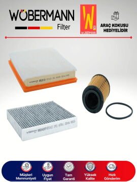 Wöbermann Opel Insignia 2.0 Cdti Filtre Bakım Seti 2008-2015 3KP