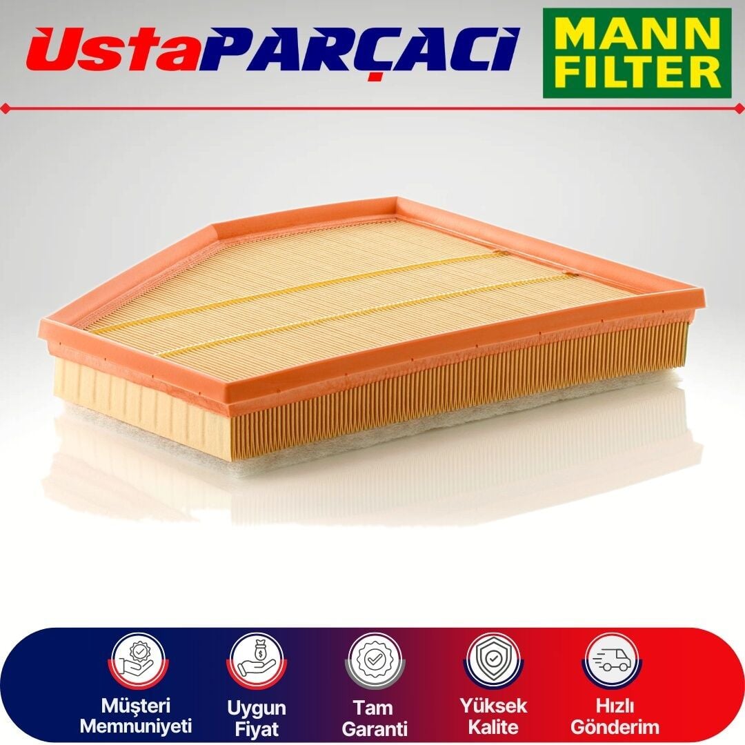 Mann-Filter BMW 6 Serisi E63 6.35D Dizel Hava Filtresi 2008-2011 C31143 13717793647