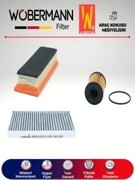 Wöbermann Fiat Palio 1.3 Mjet Filtre Bakım Seti 2003-2012 3KP