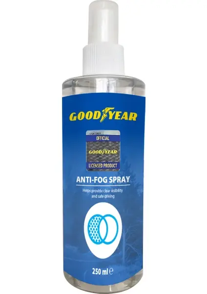 Goodyear Buğu Önleyici Sprey Anti-Fog Spray 250Ml.