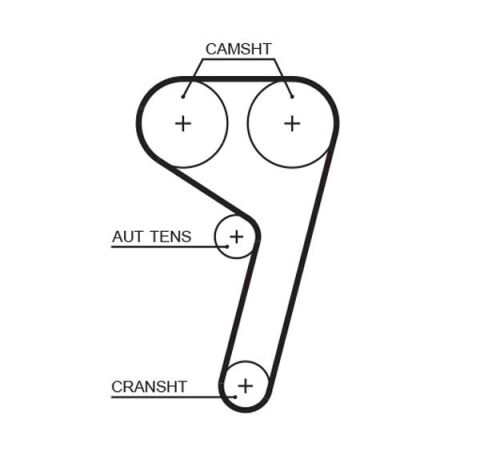 Bosch Ford Fiesta IV 1.25 / 1.4 / 1.6 Benzin Triger Seti Devirdaimli 1995-2002
