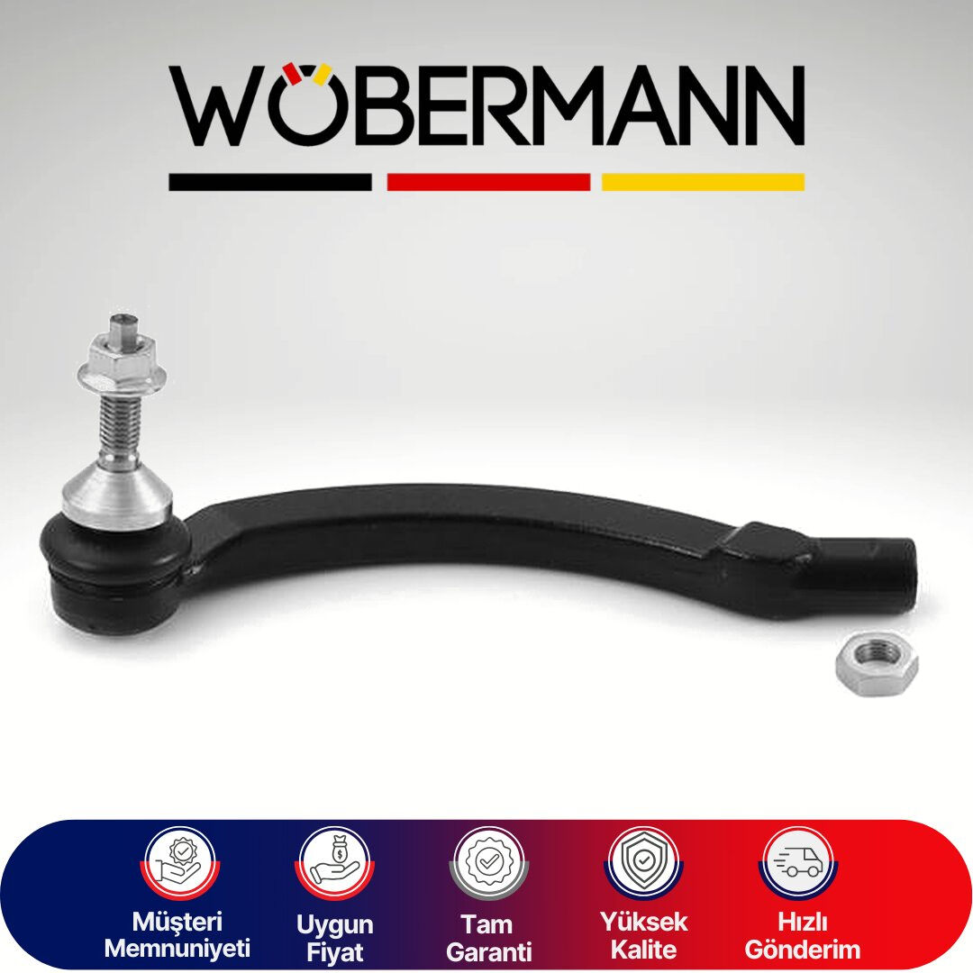 Wöbermann Volvo S60 1998-2010 S80 1998-2006 V70 1998-2007 Konik Li Rot Başı Sol 274175