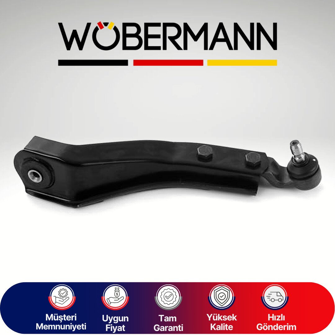 Wöbermann Opel Combo B-Corsa B-Tigra 1.0-1.2-1.4-1.5-1.6-1.7 1993-2002 Salıncak Alt Komple Sağ 90542573