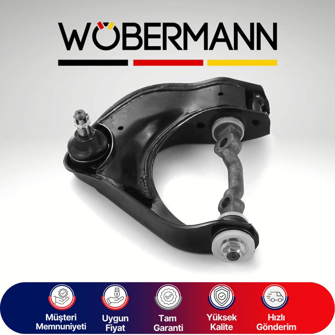Wöbermann Hyundai H100 2.5L D4Ba 4D55 4D56 Panelvan 1994-2005 / H100 2.6L Kamyonet 96-> / Starex 2.5L D4Bh Tc Tci 1996-2001 / Mitsubishi L300 2.5L 4D55 4D56 Panelvan 1986-2004 Salıncak Üst Sol Rotilli 5441043005