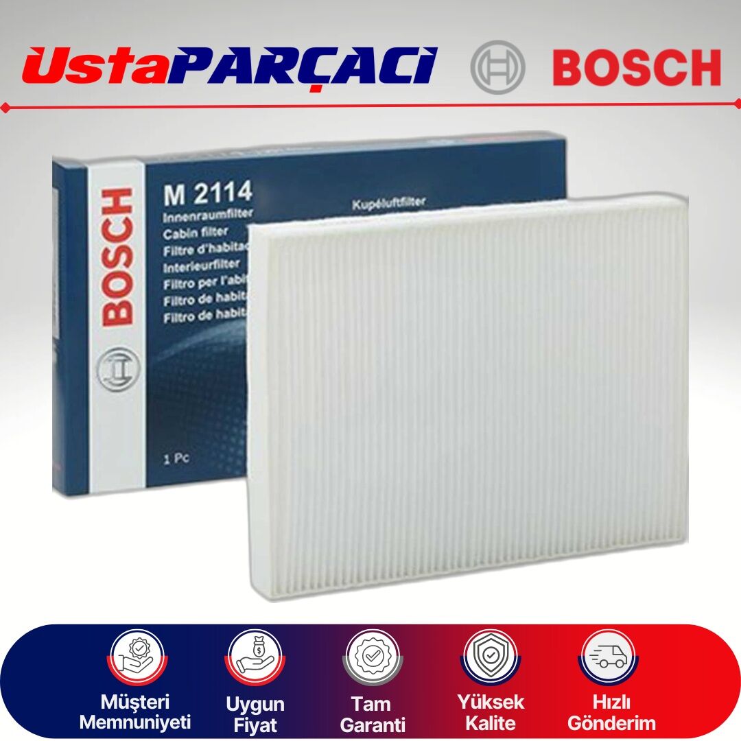 Bosch VW Transporter T5 Standart Polen Filtresi 2004-2014 1987432114