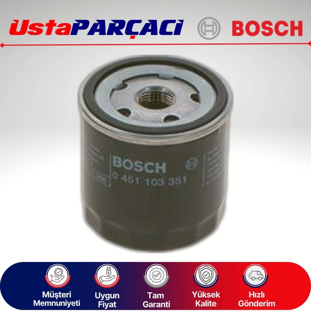 Bosch Yağ Filtresi 0451103351 P3351 4105409