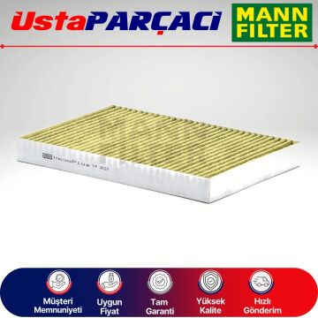 Mann-Filter Audi A4 B6 B7 Anti-Alerjen Karbonlu Polen Filtresi 2002-2008 FP3037 4B0819439C