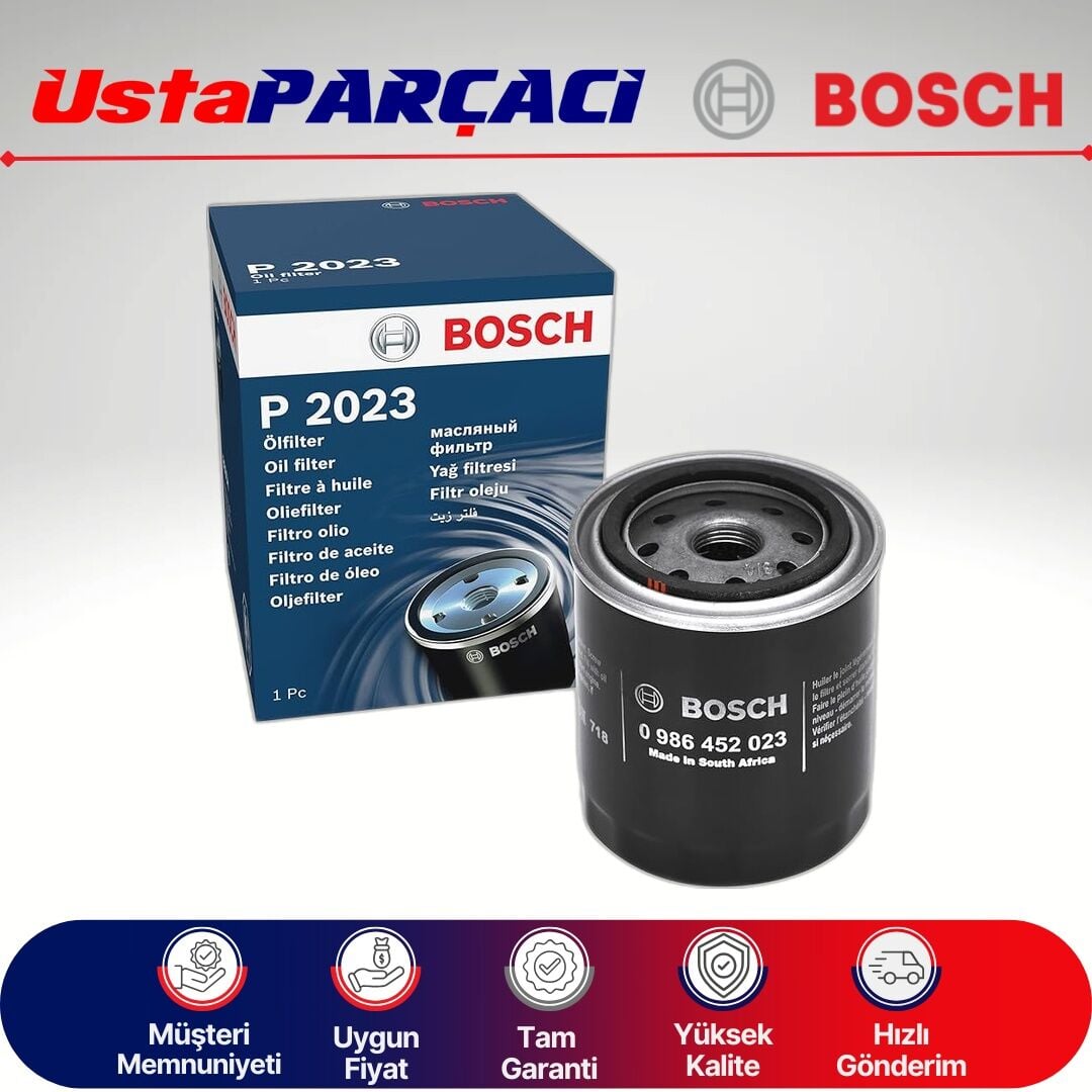 Bosch Yağ Filtresi 0986452023 P2023 035115561G