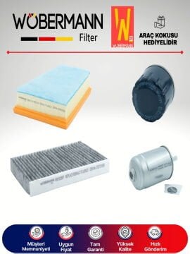 Wöbermann Renault Fluence 1.5 Dci Filtre Bakım Seti 2010-2016 4KP