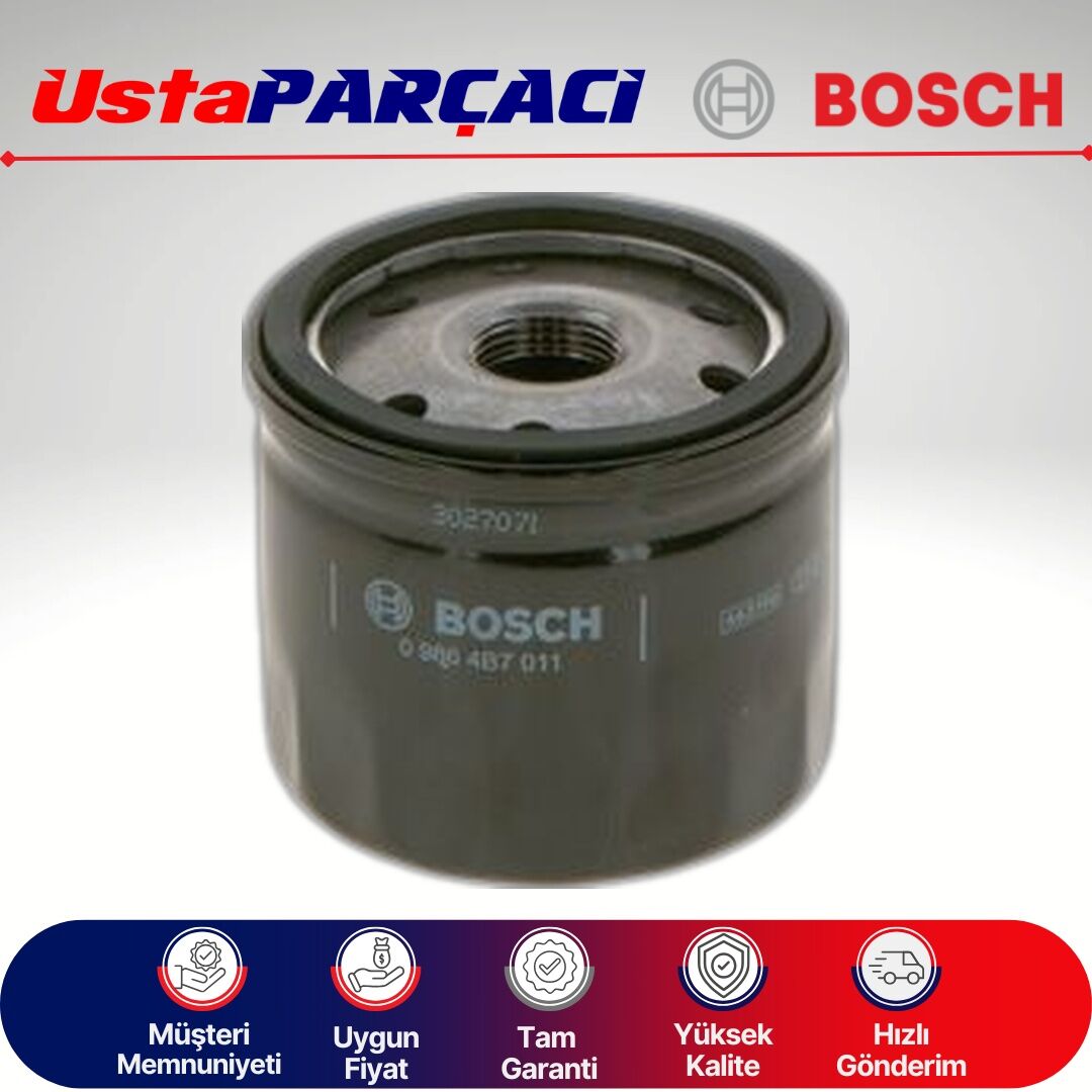 Bosch Yağ Filtresi 09864B7011 0451103336 P3336 7700274177