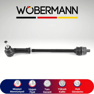 Wöbermann VW Transporter 4 Koruklu Rot Takımı (Rot Başı+Rot Mili) 702419804C, 701419803E