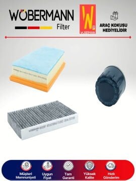 Wöbermann Renault Megane 3 1.5 Dci Filtre Bakım Seti 2008-2015 3KP