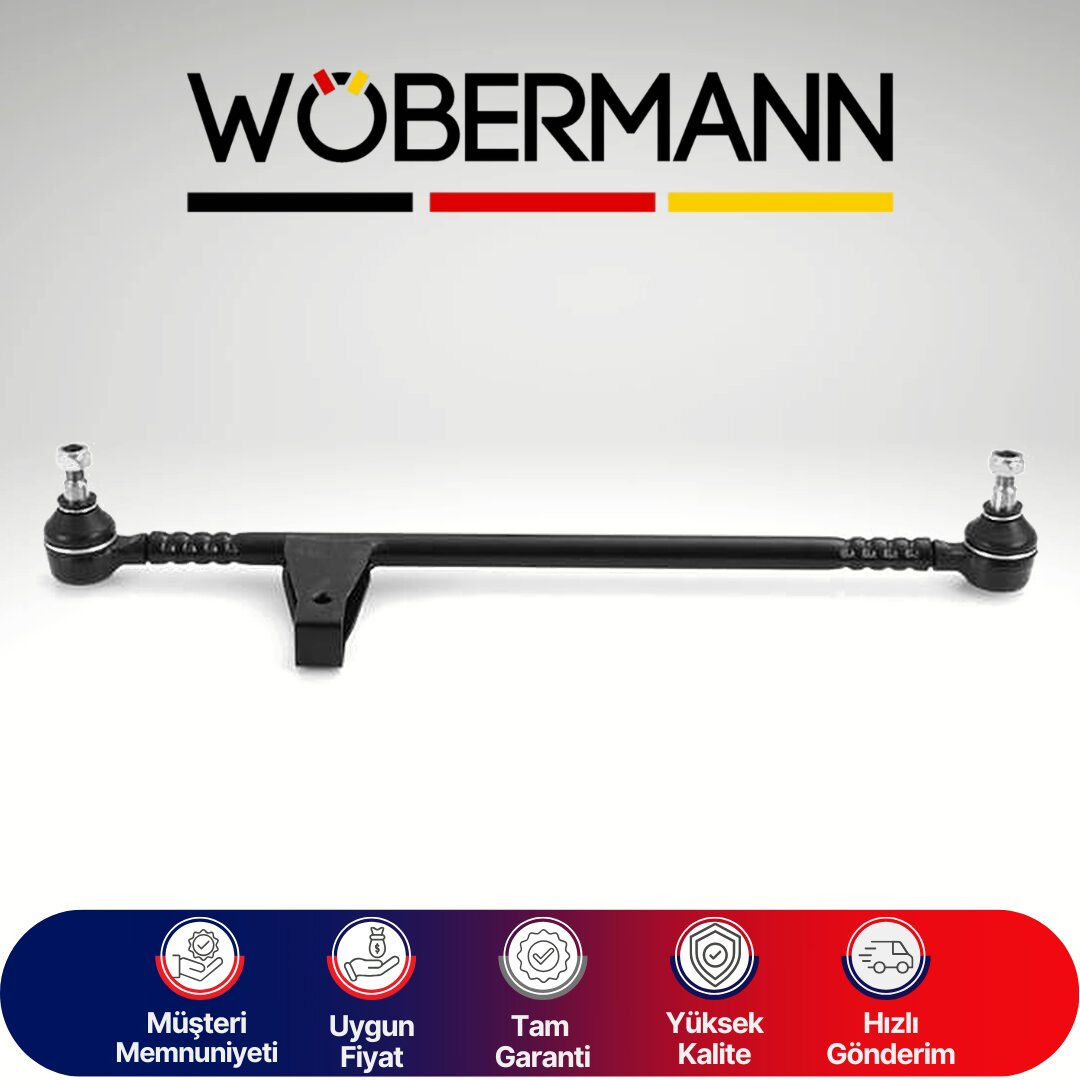 Wöbermann Mercedes 126 Duz Sol Direksiyon Rot Orta 1264600605