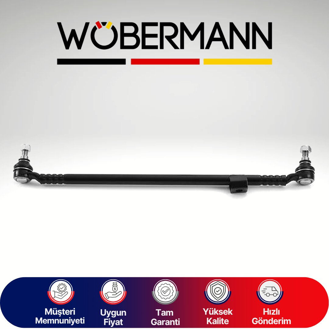 Wöbermann Y.M Mercedes E Serisi W124 S124 C124 Rot Takımı Orta A1244601205